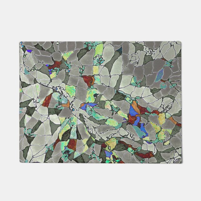 Mond schaukelt Meditation Fußmatte (Vorderseite)