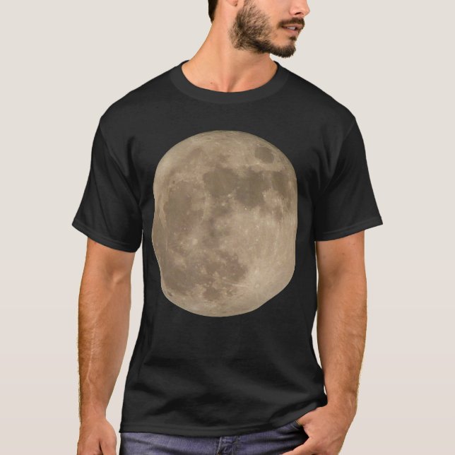 Mond-Shirt-Vollmond-T - Shirt-coole Mond-Geschenke T-Shirt (Vorderseite)