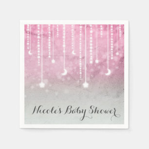 Mond & Sterne Himmlische Babyparty Serviette