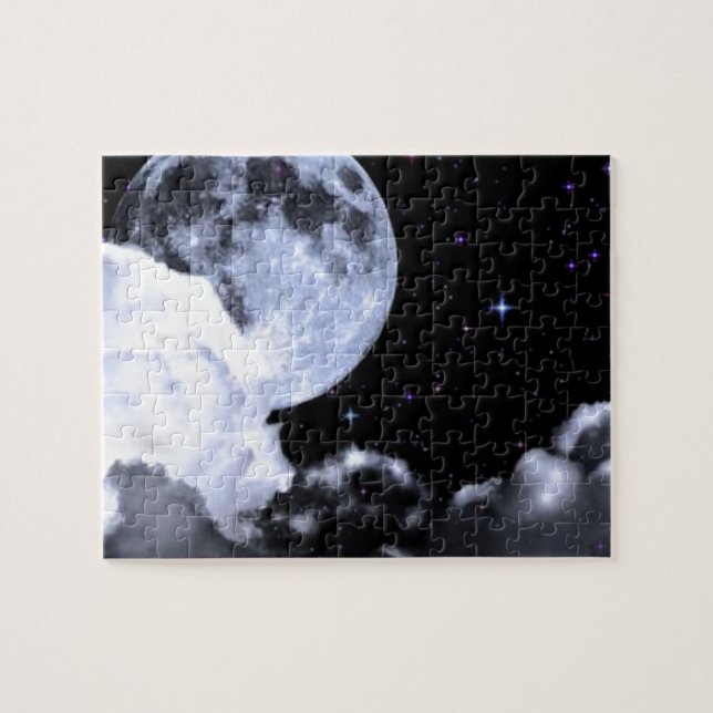 Mond & Sterne Puzzle (Horizontal)