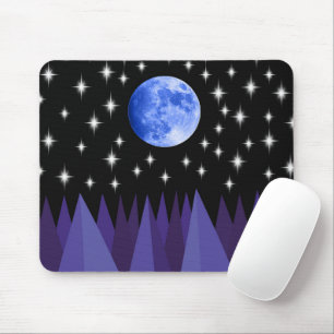 Mond Sternenlicht-Mauspad Mousepad