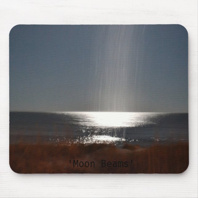 'Mond-Strahlen Mousepad (Vorne)