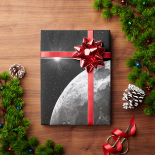 Mond über dem Ozean Geschenkpapier