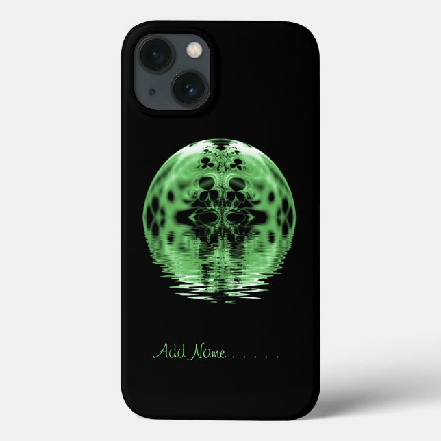 Mond über dem Wasser persönlich Case-Mate iPhone Hülle (Rückseite)
