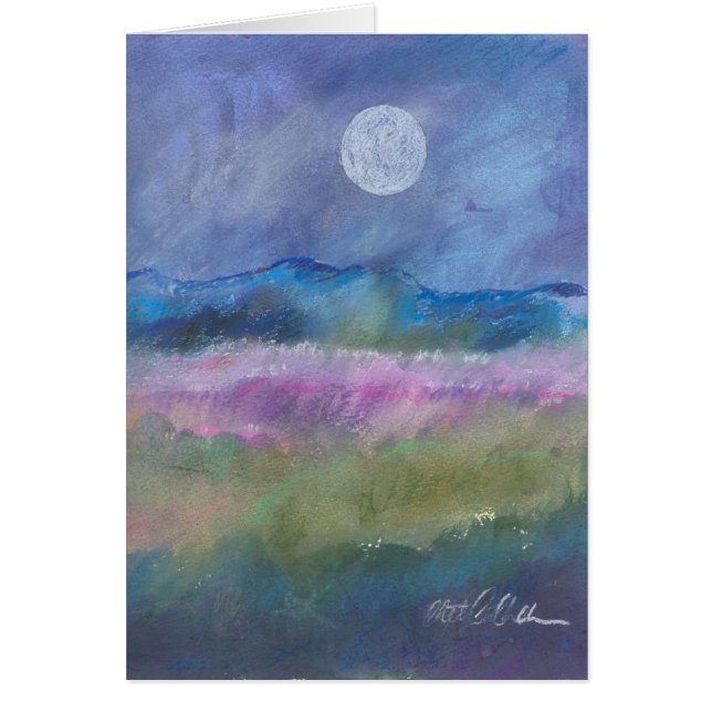 Mond über Wüstenfeld (Vorne)