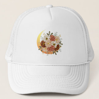 Mond und Blume bloral Truckerkappe