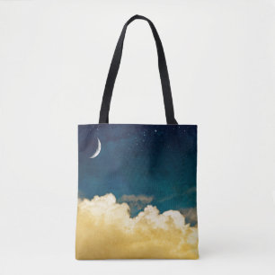 Mond und Cloudscape