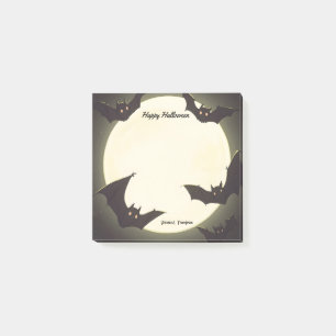 Mond und Fleet Happy Halloween Post-it Klebezettel