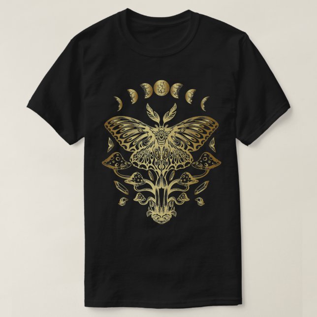 Mond und Mond Premium T-Shirt (Design vorne)