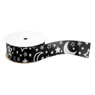 Mond-und Stern-Band Ripsband