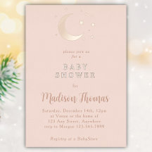 Mond und Sterne Baby Shower