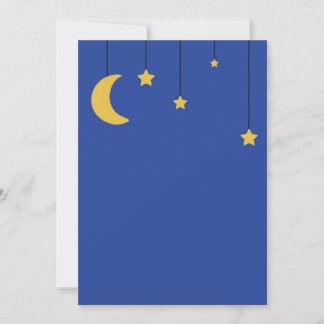 Mond und Sterne einladen