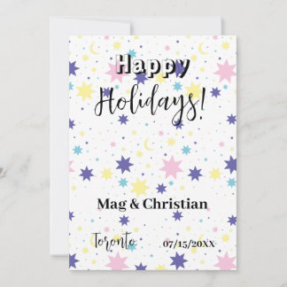 Mond und Sterne. Einladung