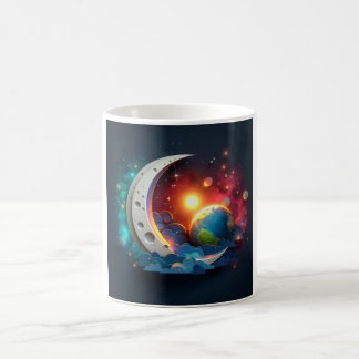 Mond und Sterne Kaffeetasse