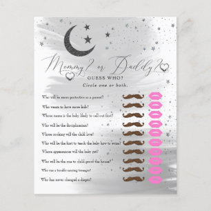 Mond und Sterne   Mommy Daddy   Baby Showspiel