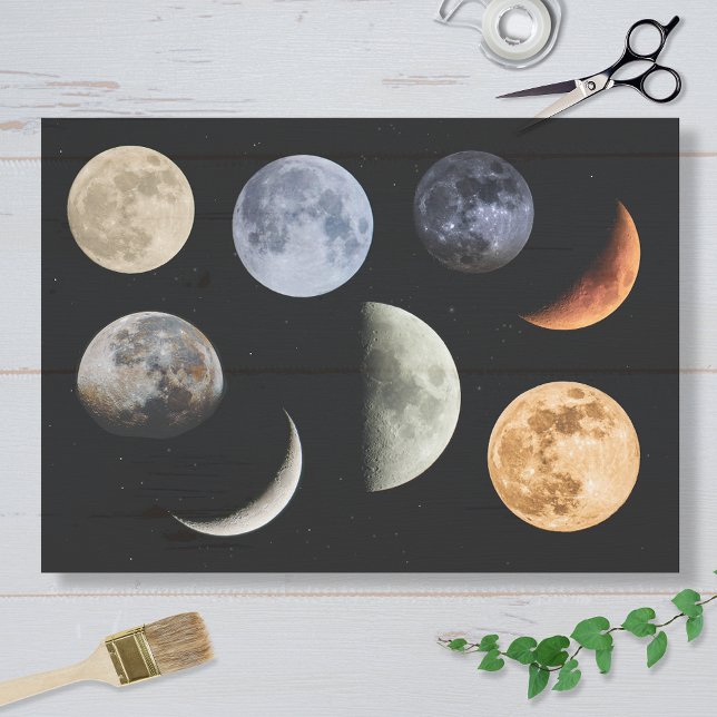 Mond und Sterne Seidenpapier (Von Creator hochgeladen)