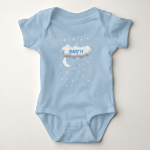 Mond und Sterne T - Shirt