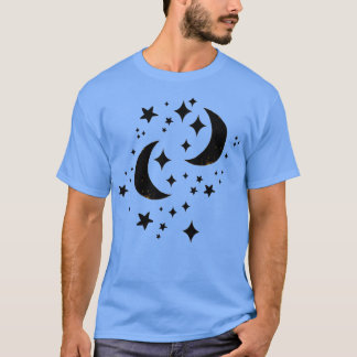 Mond und Sterne T-Shirt