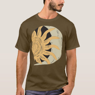 Mond- und Sun-Umarmung T-Shirt