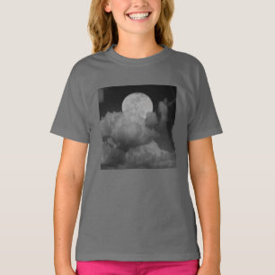 Mond und Wolken über Kansas T-Shirt