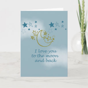 Mond und zurück karte