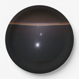 Mond, Venus, Jupiter & Earth (ISS) (NASA) (Space) Pappteller