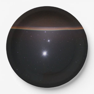 Mond, Venus, Jupiter & Earth (ISS) (NASA) (Space) Pappteller