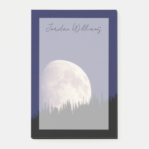 Mond & Wald Glacier-Nationalpark Montana Post-it Klebezettel