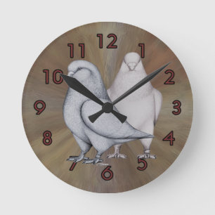 Mondains Clock Runde Wanduhr