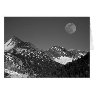 Mondaufgang, Sierra-Nevada, Glacier Point Aussicht