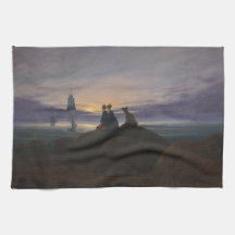 Mondaufstieg über das Meer (Caspar David Friedrich
