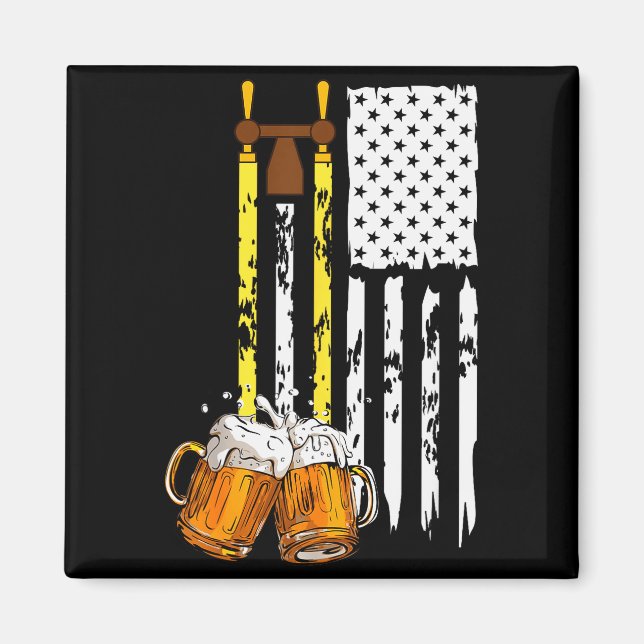 Monday To Friday Beer Drinking Funny Work Week Dri Magnet (Vorne)