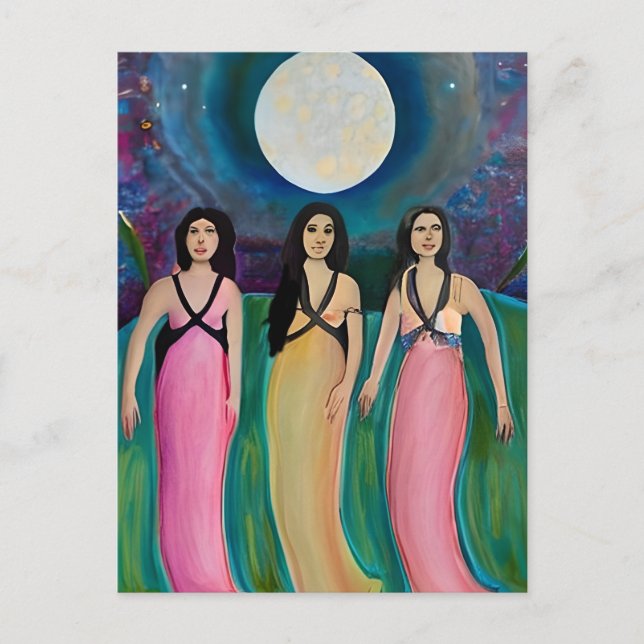 Mondbeehrer Postkarte (Vorderseite)