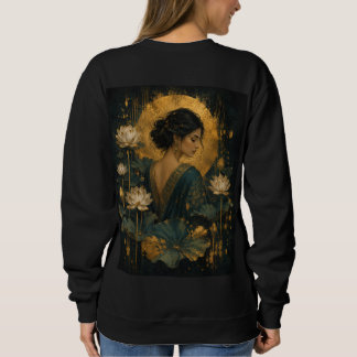 Mondbeglückter Lotus Serenity Sweatshirt