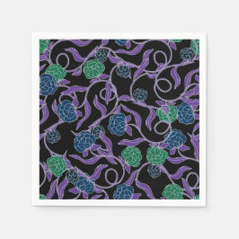 Mondbegrünte Rebe - Mysticool-Kollektion Serviette