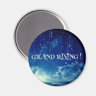 MONDBESCHIENENE TRÄUME MAGNET PERSONALISIERT HIMME