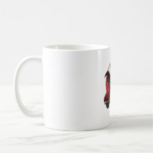 Mondbeschienene Vampir-Fahrt Kaffeetasse