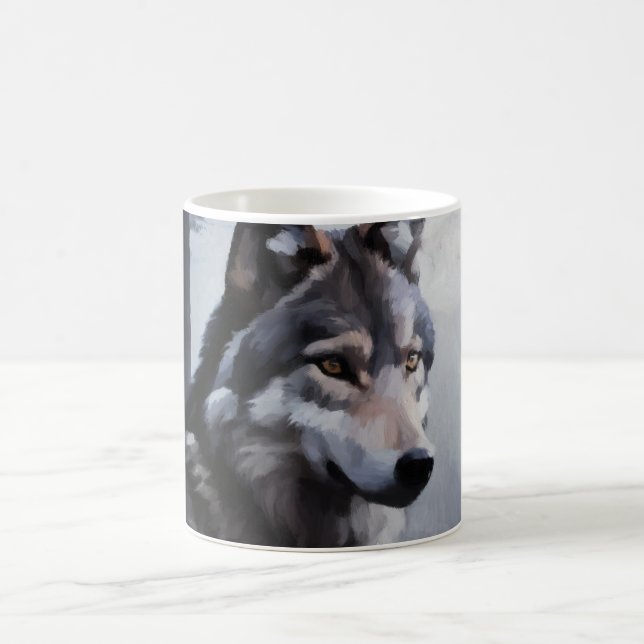 Mondbeschienene Wache Kaffeetasse (Mittel)