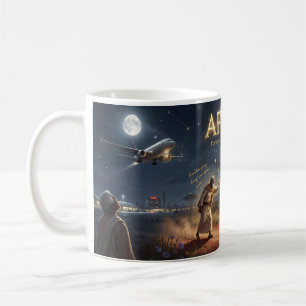 Mondbeschienener Afrika Ahnenreise Kunstbecher Kaffeetasse