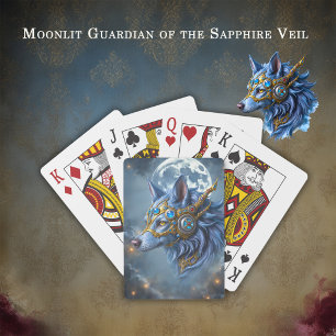 Mondbeschützter des Saphirschleiers. Spielkarten