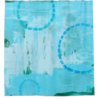 "Mondblasen" Duschvorhang