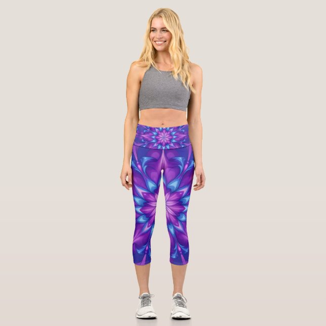 Mondblume Capri Leggings (Vorderseite)