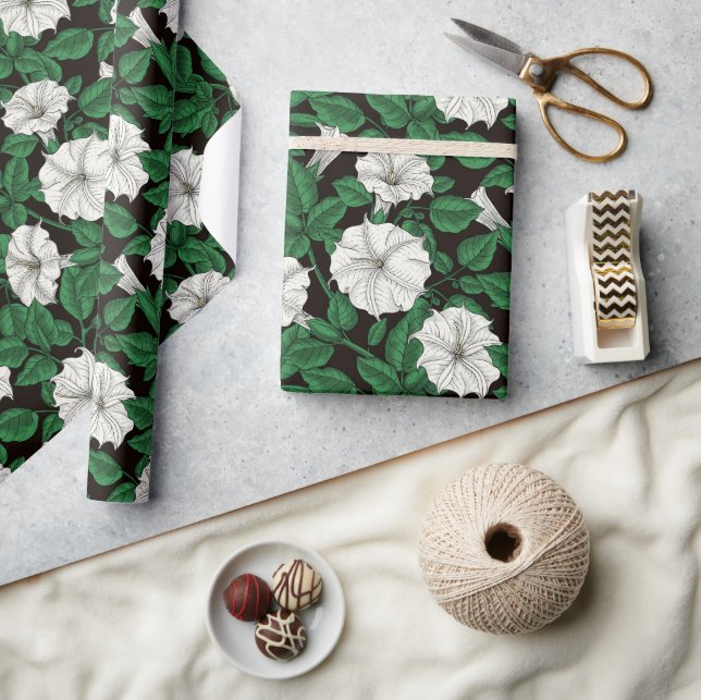 Mondblumen 2 geschenkpapier (Basteln)
