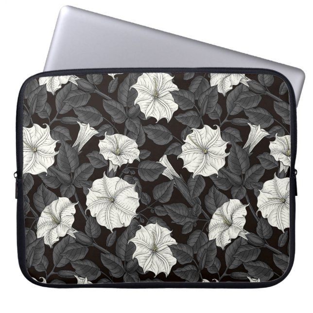 Mondblumen Laptop-Sieb Laptopschutzhülle (Vorderseite)