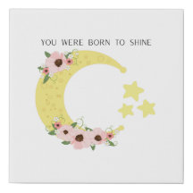 Mondfeen-Magie – Whimsical-Leinwandkunst