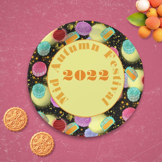 Mondfest Mitte Herbst - Teller (Von Creator hochgeladen)