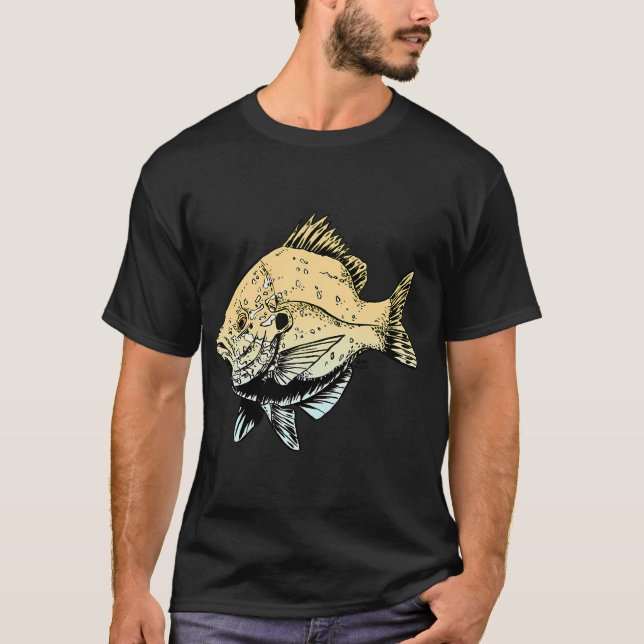 Mondfisch in sanften Farben T-Shirt (Vorderseite)