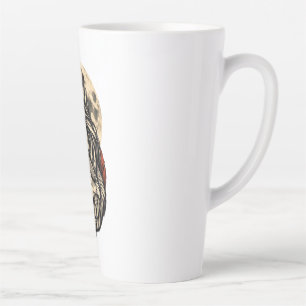 Mondgebundene Hüterin Sie des Wolfmondes Lunar Wol Milchtasse