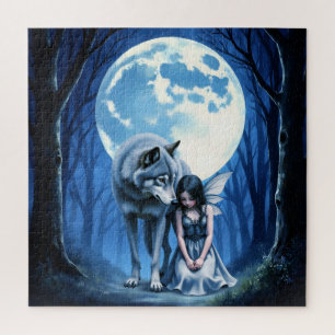 Mondgebundene Verbindung – Der Wolf und die gothis Puzzle