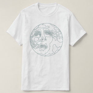 Mondgesicht T-Shirt